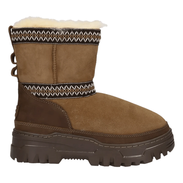 UGG M LAARS 7 / CAMEL UGG Cognac Vachtlaarzen Classic Mini Trailgazer