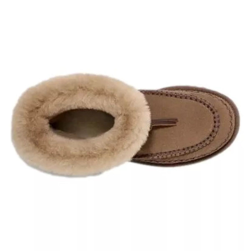 UGG M LAARS UGG Classic Mini Alphine-Laars Olijf - Match Laren