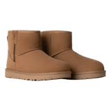 UGG M LAARS UGG Classic Mini Bailey-Laars Met Rits Chestnut - Match Laren