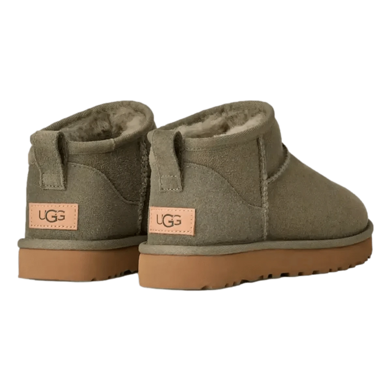 UGG M LAARS Ugg Classic Ultra Mini Laars Groen - Match Laren