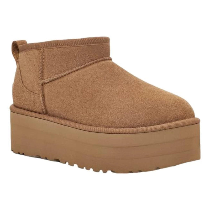 UGG M LAARS UGG Classic Ultra Mini Plateau Chestnut - Match Laren