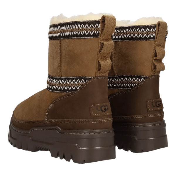 UGG M LAARS UGG Cognac Vachtlaarzen Classic Mini Trailgazer