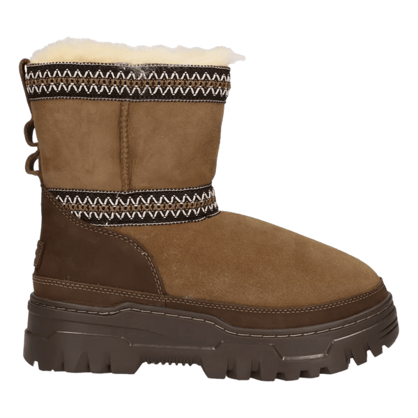 UGG M LAARS UGG Cognac Vachtlaarzen Classic Mini Trailgazer