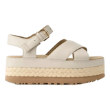 UGG M SANDAAL 6 / OFF WHITE UGG Sandaal Aubrey Enkelband Off White - Match Laren