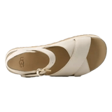 UGG M SANDAAL UGG Sandaal Aubrey Enkelband Off White - Match Laren