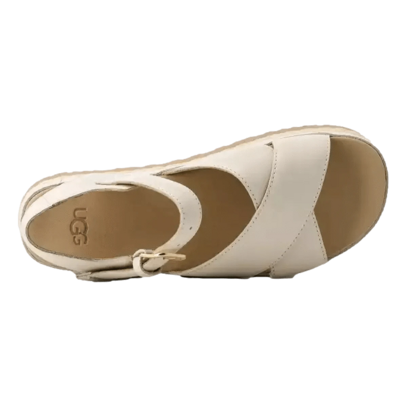 UGG M SANDAAL UGG Sandaal Aubrey Enkelband Off White - Match Laren