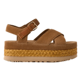 UGG M SANDAAL Ugg Sandaal Aubrey Met Enkelband Camel - Match Laren