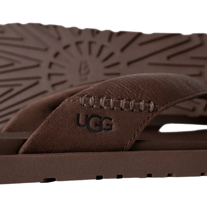 UGG M SLIPPER 10 / BRUIN Ugg Seaside II Flip Bruin - Match Laren