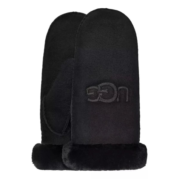 UGG M WANTEN L/XL / ZWART UGG Dames Want van sheepskin met borduursels - Match Laren