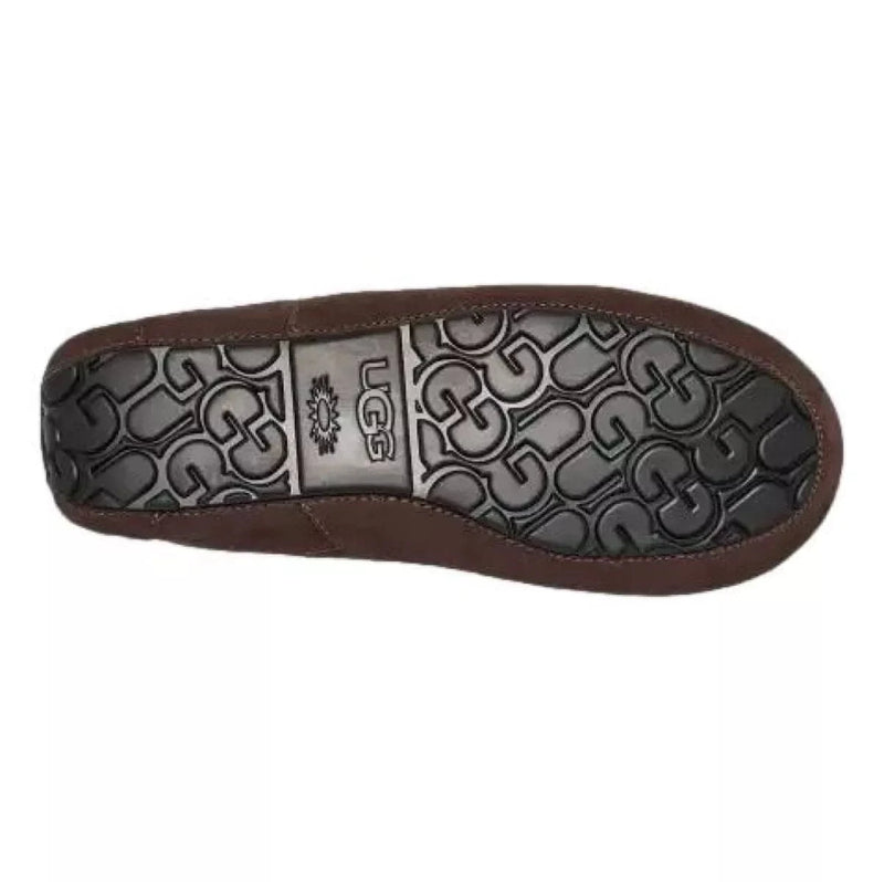 UGG PANTOFFELS UGG Ascot Pantoffel Donkerbruin - Match Laren