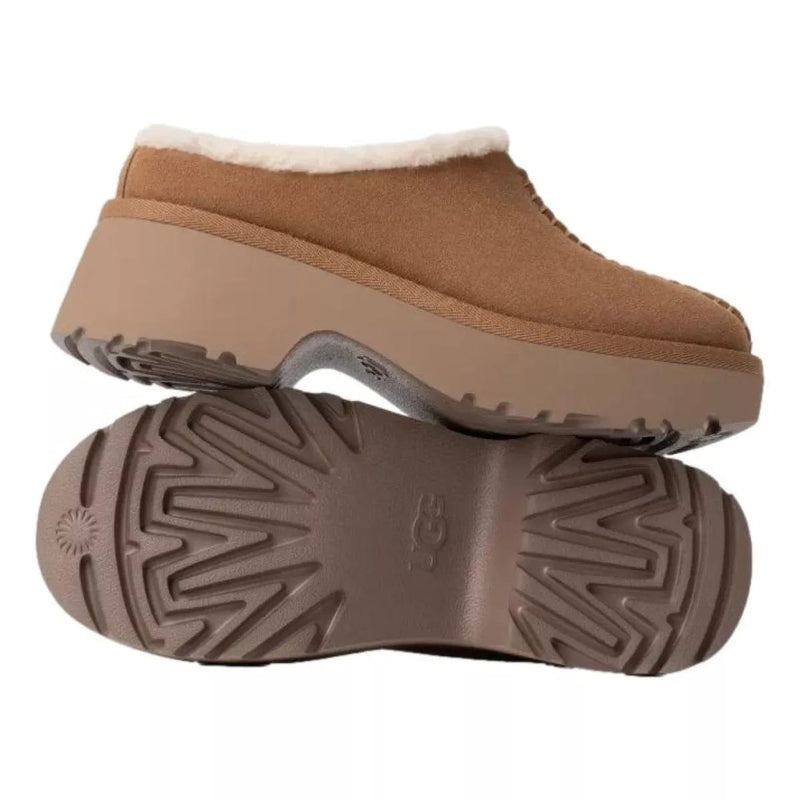 UGG PANTOFFELS UGG New Heights Cozy-Klomp Camel - Match Laren