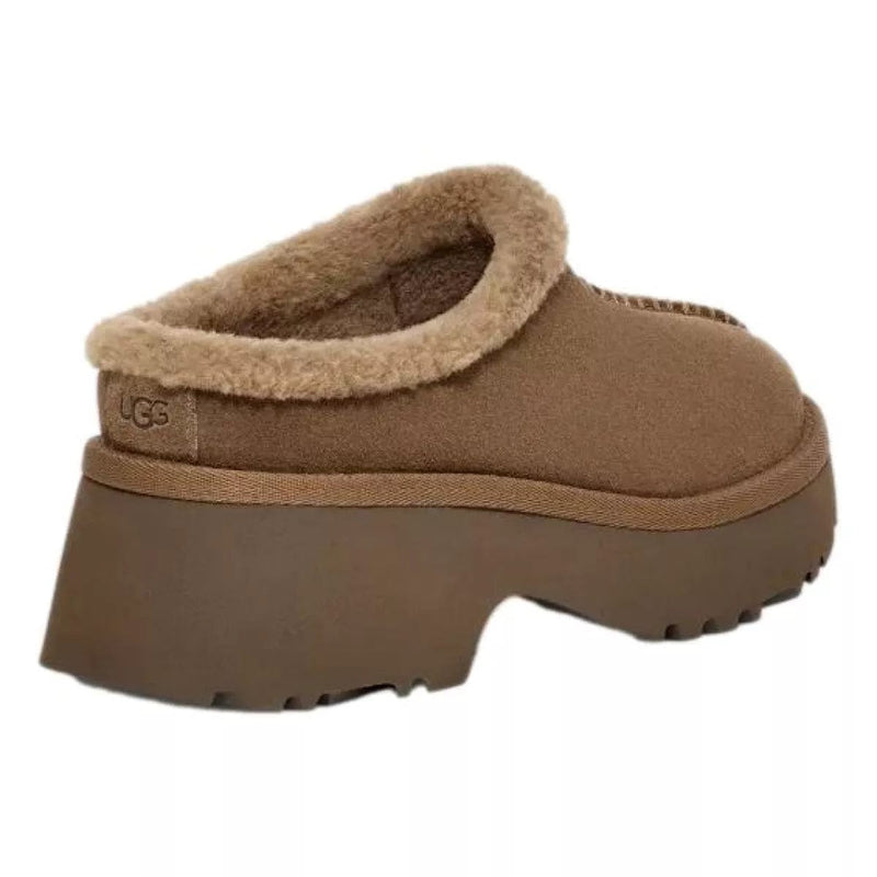 UGG PANTOFFELS UGG New Heights Cozy-Klomp Taupe - Match Laren