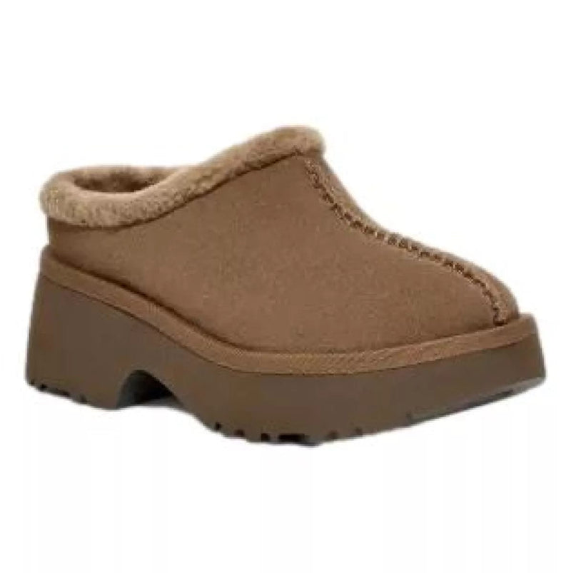 UGG PANTOFFELS UGG New Heights Cozy-Klomp Taupe - Match Laren