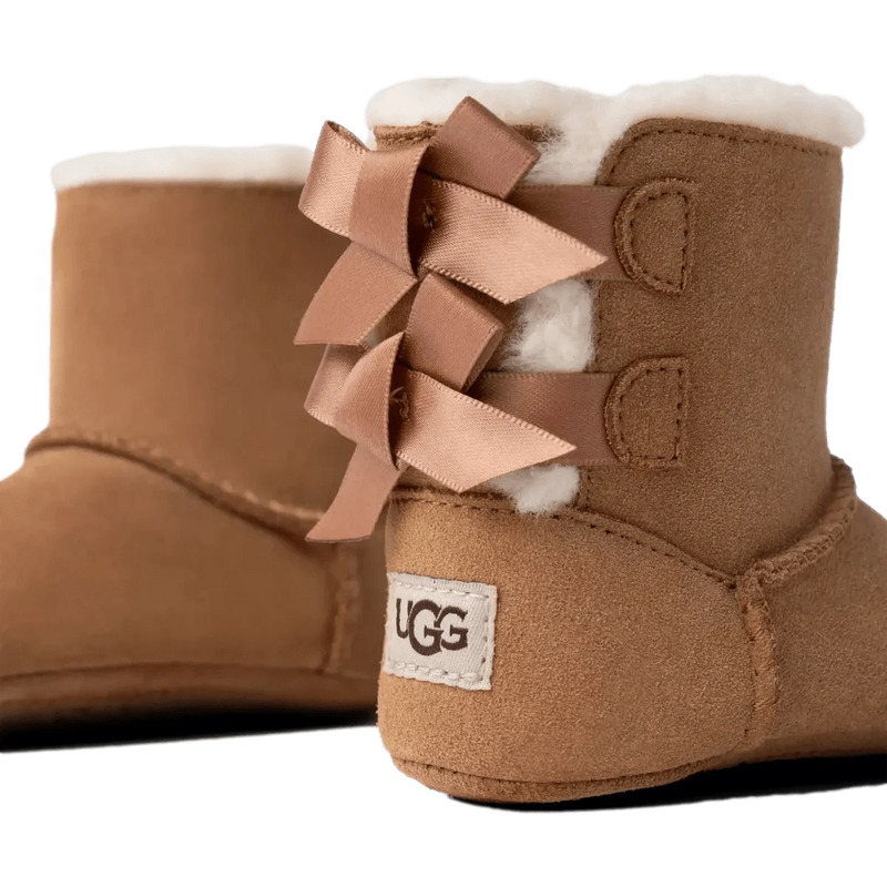 UGG PANTOFFELS XS / CAMEL Ugg baby Bailey Bow Laarsje Camel - Match Laren