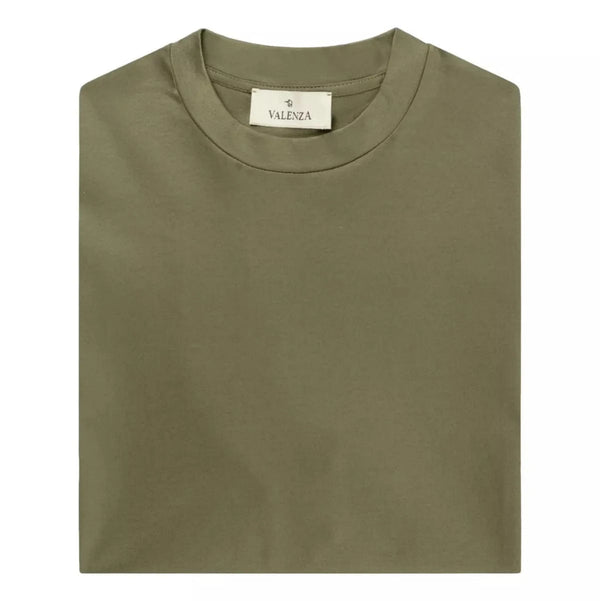 VALENZA M T-SHIRT S / GROEN Valenza Supima T-shirt Groen - Match Laren