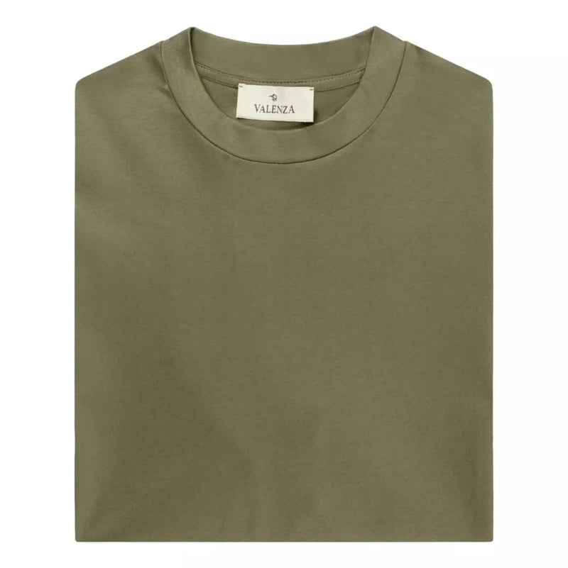 VALENZA M T-SHIRT S / GROEN Valenza Supima T-shirt Groen - Match Laren