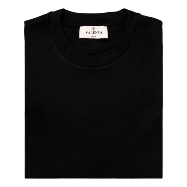 VALENZA M T-SHIRT Valenza Supima Shirt Zwart - Match Laren