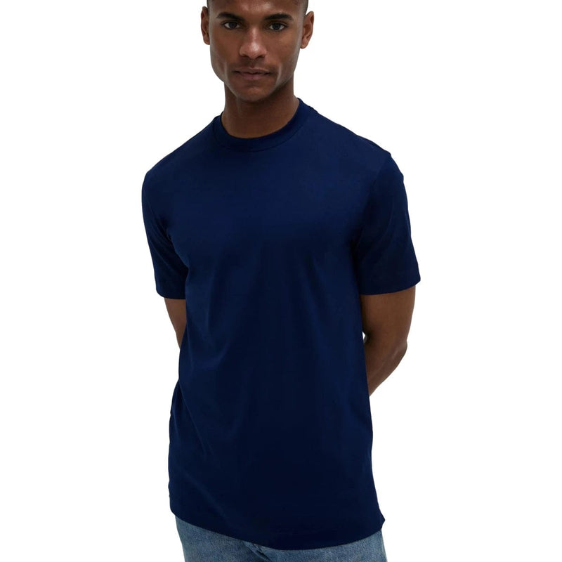 VALENZA M T-SHIRT Valenza Supima T-shirt Marine - Match Laren