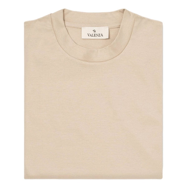 VALENZA M T-SHIRT Valenza Supima T-shirt Taupe - Match Laren