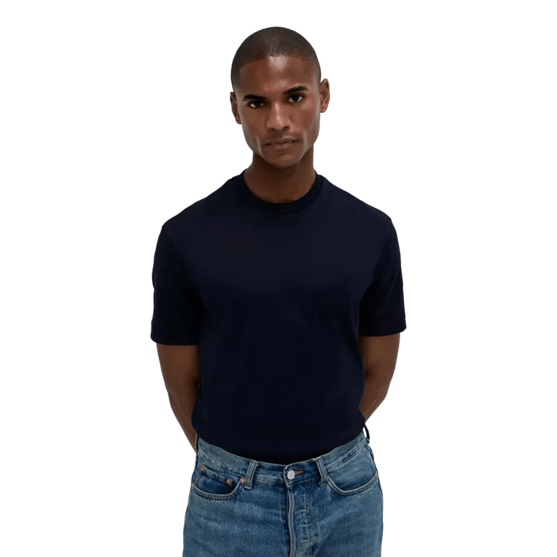 VALENZA M T-SHIRT Valenza T-Shirt Marine - Match Laren
