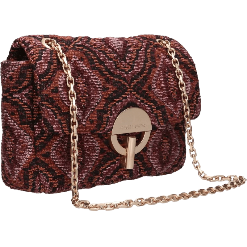 VANESSA BRUNO M TAS ONE / BORDEAUX COMBI Vanessa Bruno Moon Bag Bordeaux - Sisera Laren