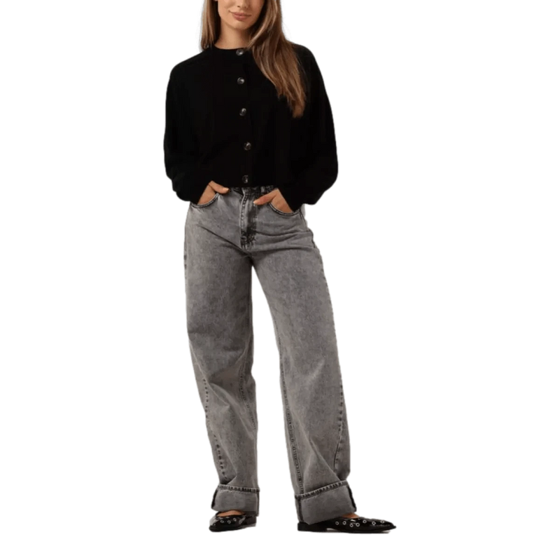 VANESSA BRUNO M VEST Vanessa Bruno Douve Vest Zwart - Sisera Laren