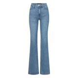 VERONICA BEARD JEANS BROEK 29 / LICHT DENIM Veronica Beard Crossbie Wide Leg Broek - Match Laren