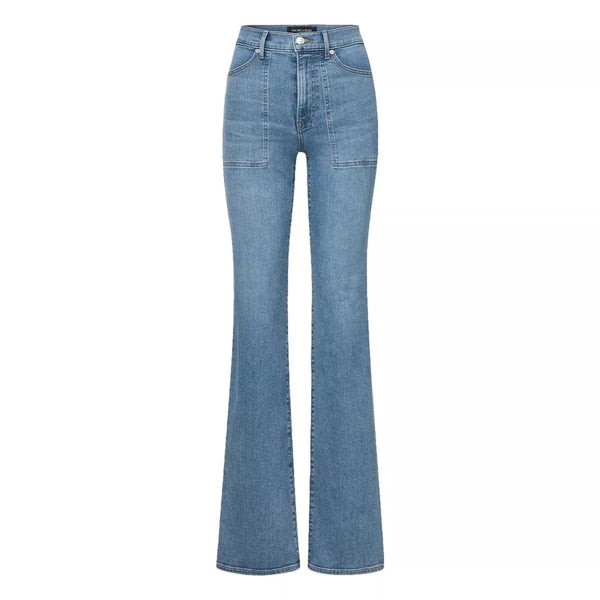 VERONICA BEARD JEANS BROEK 29 / LICHT DENIM Veronica Beard Crossbie Wide Leg Broek - Match Laren