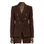 VERONICA BEARD M BLAZER 4 / DONKERBRUIN Veronica Beard Miller Dicky Jacket - Donkerbruin