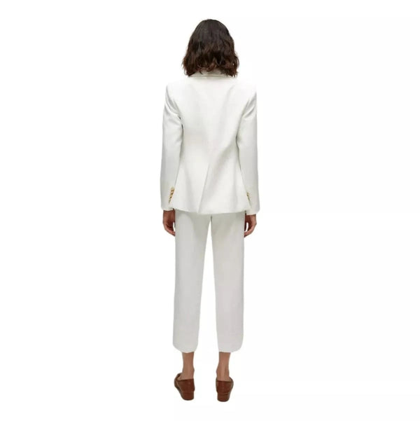 VERONICA BEARD M BLAZER 4 / OFF WHITE Veronica Beard Miller Dickey Jas Off White - Match Laren