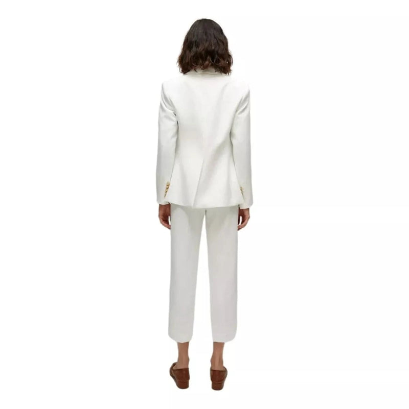 VERONICA BEARD M BLAZER 4 / OFF WHITE Veronica Beard Miller Dickey Jas Off White - Match Laren