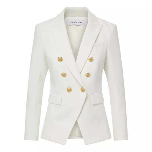 VERONICA BEARD M BLAZER 4 / OFF WHITE Veronica Beard Miller Dickey Jas Off White - Match Laren