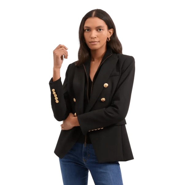 VERONICA BEARD M BLAZER Veronica Beard Miller Dickey Jacket Zwart - Match Laren