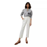 VERONICA BEARD M BROEK Veronica Beard Renzo broek Off White - Match Laren