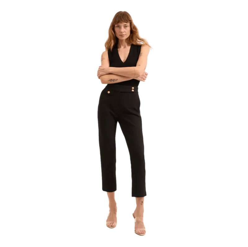 VERONICA BEARD M BROEK Veronica Beard Renzo Broek Zwart - Match Laren