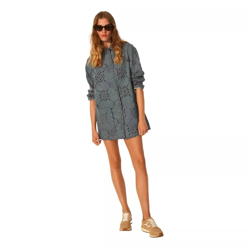 VERONICA BEARD M JURK Veronica Beard Erilyn Denim Jurk - Match Laren