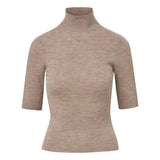 VERONICA BEARD M TOP S / ECRU Veronica Beard Merino Wol Trui - Match Laren