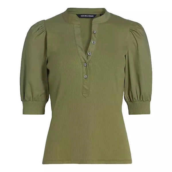 VERONICA BEARD M TOP Veronica Beard Coralee Top - Army