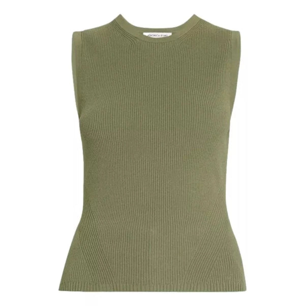 VERONICA BEARD M TOP XL / ARMY Veronica Beard Crewneck Top - Army