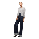 VERONICA BEARD M VEST Veronica Beard Solene Kasjmier Vest Grijs Melee - Match Laren