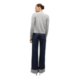 VERONICA BEARD M VEST Veronica Beard Solene Kasjmier Vest Grijs Melee - Match Laren