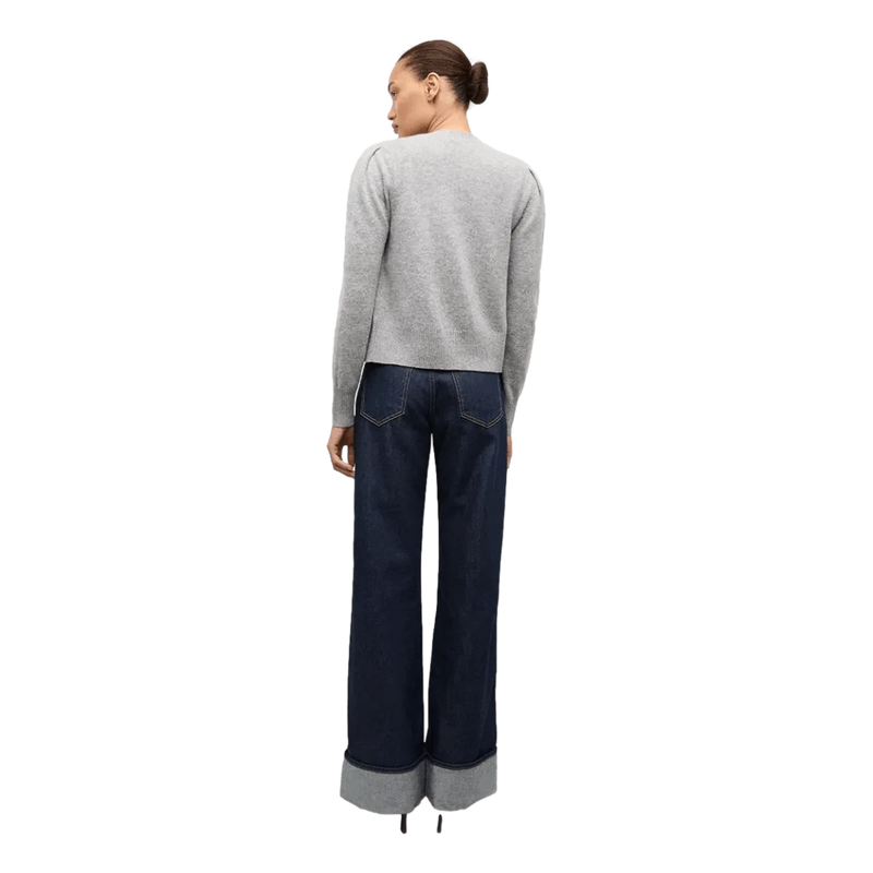 VERONICA BEARD M VEST Veronica Beard Solene Kasjmier Vest Grijs Melee - Match Laren