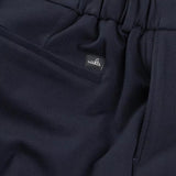 WAHTS M BROEK XL / MARINE Wahts Lane Pleated Jersey Stretch Travel broek navy - Match Laren