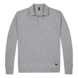 WAHTS M POLO Wahts Hall Longsleeve Merino Polo grijs - Match Laren