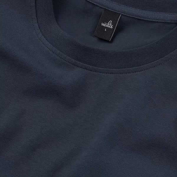 WAHTS M T-SHIRT Wahts T-shirt Berkley Donkerblauw - Match Laren