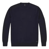 WAHTS M TRUI L / MARINE Wahts Hill Lightweight Crewneck Pullover blauw - Match Laren