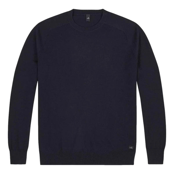 WAHTS M TRUI L / MARINE Wahts Hill Lightweight Crewneck Pullover blauw - Match Laren