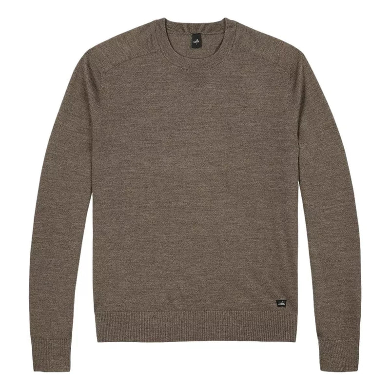 WAHTS M TRUI Wahts Hill Lightweight Crewneck Pullover taupe - Match Laren