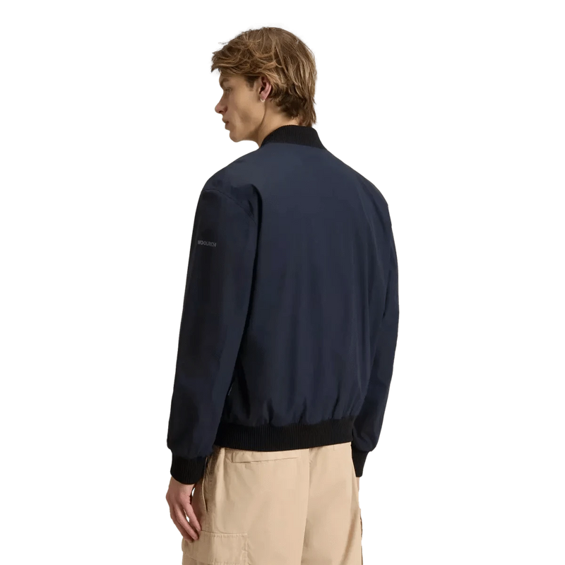 WOOLRICH M JACK Woolrich Bomberjack Donkerblauw - Match Laren
