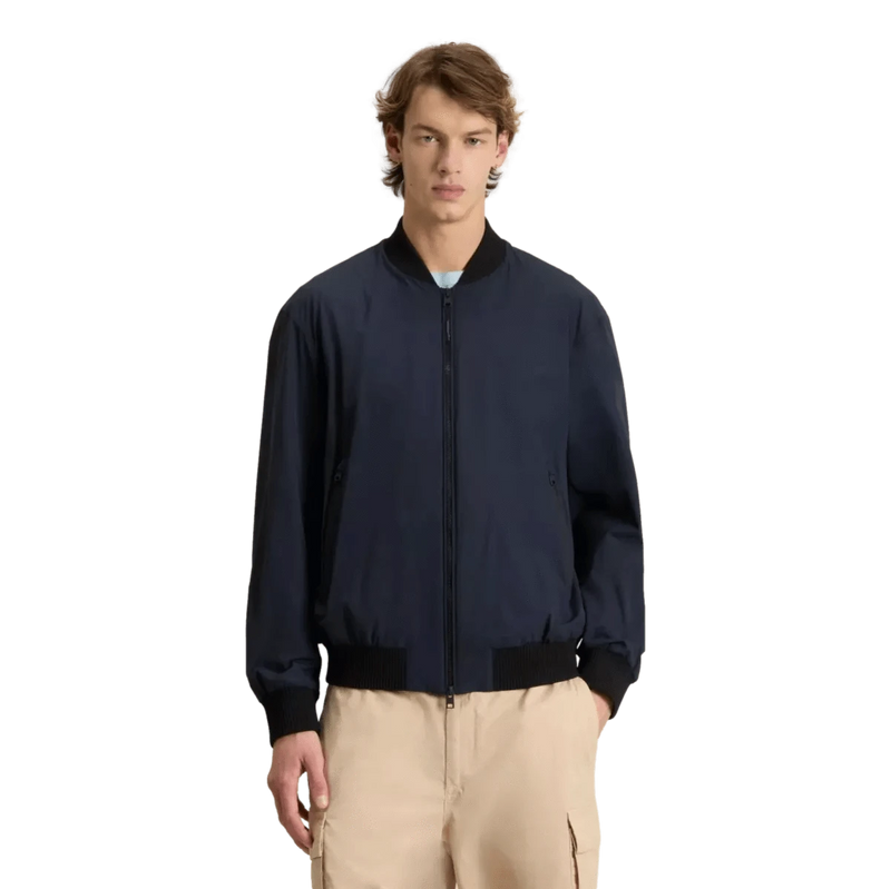 WOOLRICH M JACK Woolrich Bomberjack Donkerblauw - Match Laren